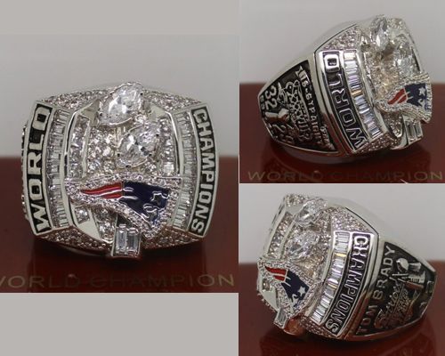 2003 NFL Super Bowl XXXVIII New England Patriots Championship Ring