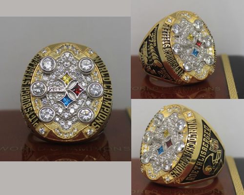 2008 NFL Super Bowl XLIII Pittsburgh Steelers Championship Ring