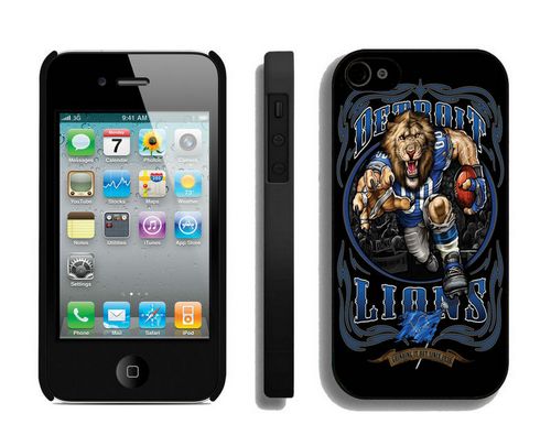 NFL Detroit Lions IPhone 4/4S Case_3