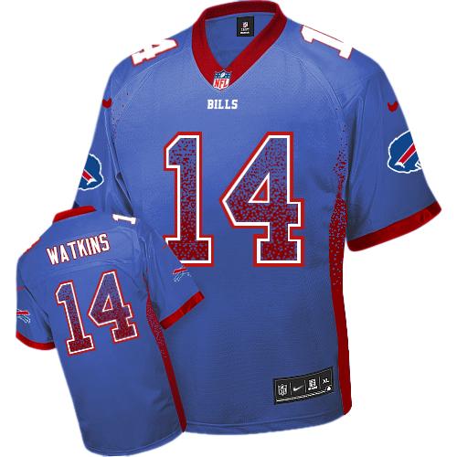  Bills #14 Sammy Watkins Royal Blue Team Color Youth Stitched Elite Drift Fashion Jersey