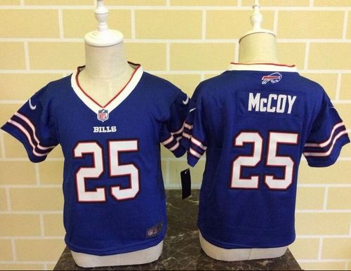 Toddler  Bills #25 LeSean McCoy Royal Blue Team Color Stitched NFL Elite Jersey