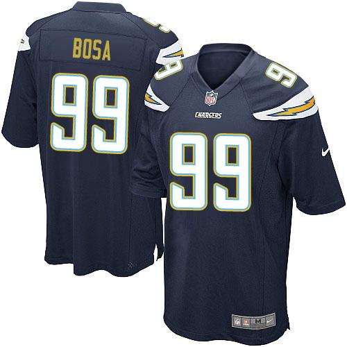  Chargers #99 Joey Bosa Navy Blue Team Color Youth Stitched NFL Elite Jersey