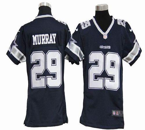  Cowboys #29 DeMarco Murray Navy Blue Team Color Youth Stitched NFL Elite Jersey