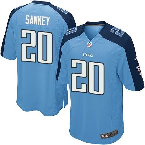  Titans #20 Bishop Sankey Light Blue Team Color Youth Stitched NFL Elite Jersey