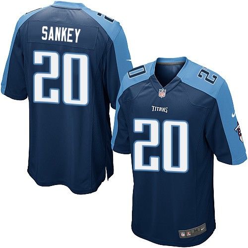  Titans #20 Bishop Sankey Navy Blue Alternate Youth Stitched NFL Elite Jersey