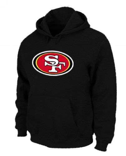 San Francisco 49ers Logo Pullover Hoodie Black