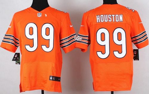  Bears #99 Lamarr Houston Orange Alternate Men's Stitched NFL Elite Jersey