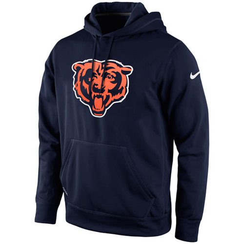 Chicago Bears  KO Logo Essential Hoodie Navy Blue