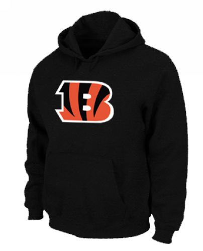 Cincinnati Bengals Logo Pullover Hoodie Black