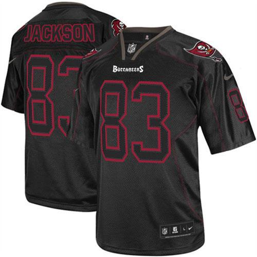  Buccaneers #83 Vincent Jackson Lights Out Black Men's Stitched NFL Elite Jersey