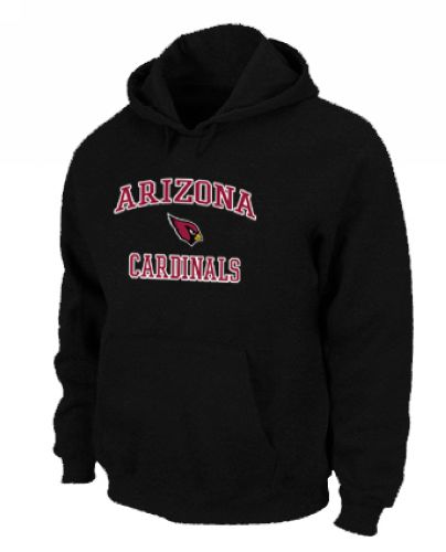 Arizona Cardinals Heart & Soul Pullover Hoodie Black