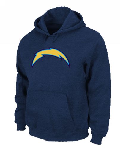 San Diego Chargers Logo Pullover Hoodie Dark Blue