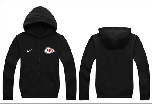  Kansas City Chiefs Authentic Logo Hoodie Black