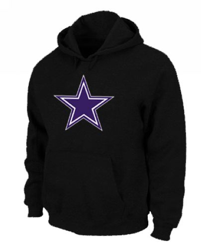 Dallas Cowboys Logo Pullover Hoodie Black