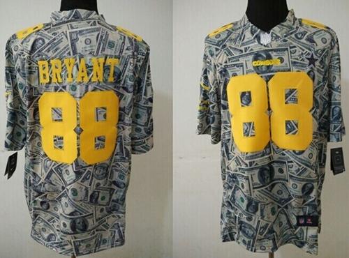  Cowboys #88 Dez Bryant Dollar Fashion Men's Stitched NFL Elite Jersey