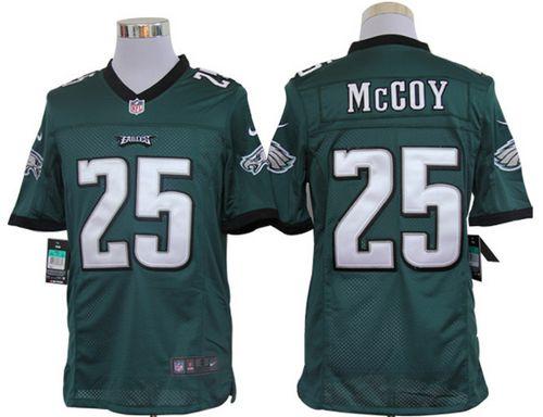  Eagles #25 LeSean McCoy Midnight Green Team Color Men's Stitched NFL Limited Jersey