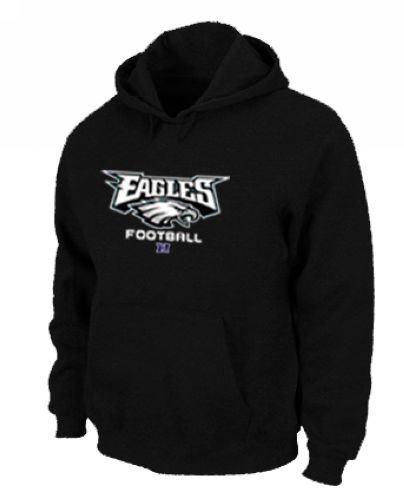 Philadelphia Eagles Critical Victory Pullover Hoodie Black