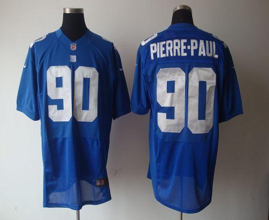  Giants #90 Jason Pierre Paul Royal Blue Team Color Men's Stitched NFL Elite Jersey
