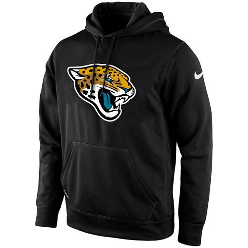 Men's Jacksonville Jaguars  Black KO Logo Essential Hoodie