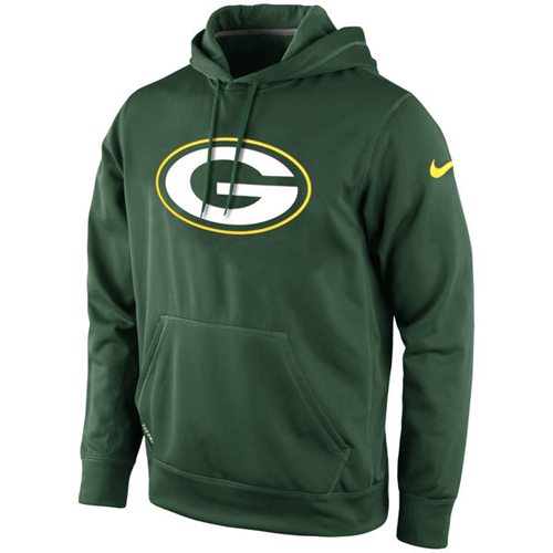 Green Bay Packers  KO Logo Essential Hoodie Green