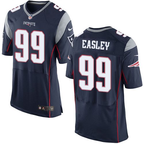  Patriots #99 Dominique Easley Navy Blue Team Color Men's Stitched NFL New Elite Jersey