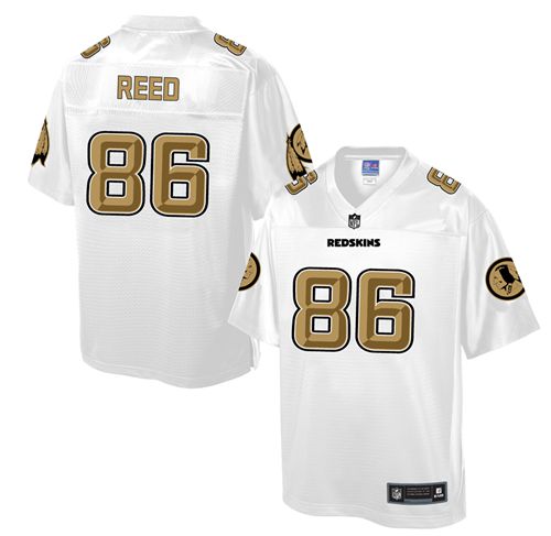  Redskins #86 Jordan Reed White Men's NFL Pro Line Fashion Game Jersey