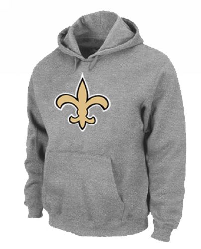 Men's New Orleans Saints Mitchell & Ness Black Fair Catch Pullover Hoodie