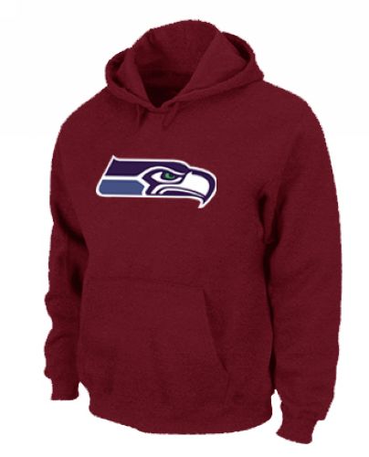 Seattle Seahawks Logo Pullover Hoodie Red