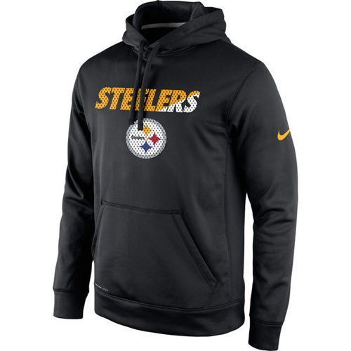 Pittsburgh Steelers  Kick Off Staff Performance Pullover Hoodie Black