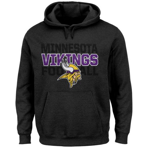 Minnesota Vikings 1st and Goal VI Hoodie Charcoal