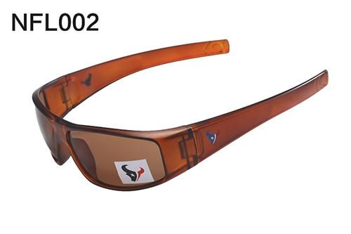 Houston Texans Logo Full Rim Polarized Sunglasses Burgundy