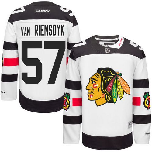 Blackhawks #57 Trevor Van Riemsdyk White 2016 Stadium Series Stitched NHL Jersey