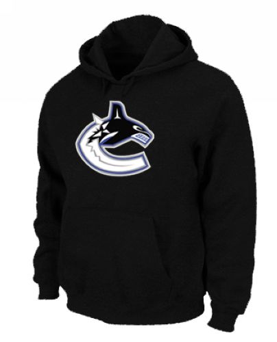 NHL Vancouver Canucks Big & Tall Logo Pullover Hoodie Black