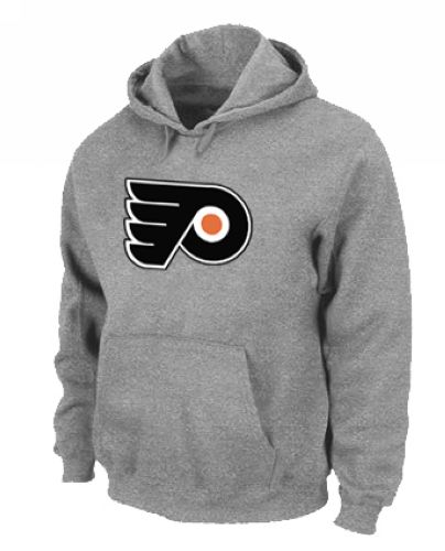 NHL Philadelphia Flyers Big & Tall Logo Pullover Hoodie Grey