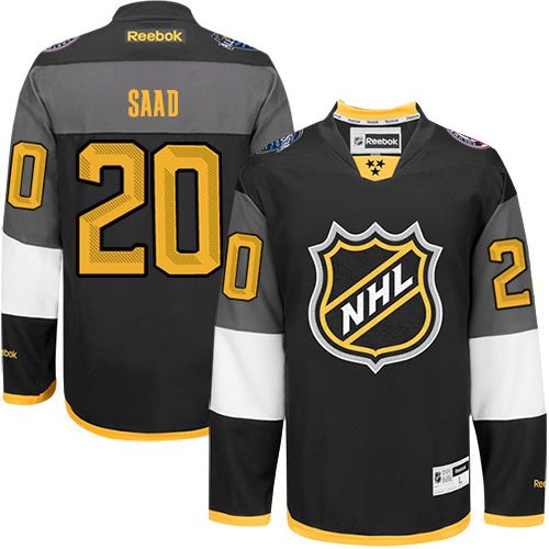 Blue Jackets #20 Brandon Saad Black 2016 All Star Stitched NHL Jersey