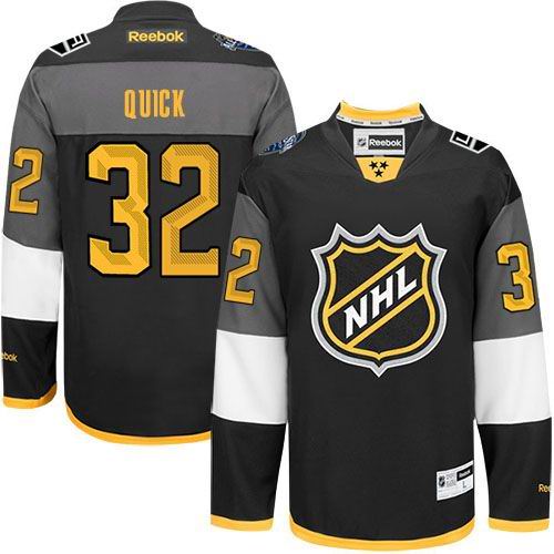 Kings #32 Jonathan Quick Black 2016 All Star Stitched NHL Jersey