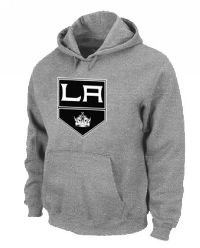 NHL Los Angeles Kings Big & Tall Logo Pullover Hoodie Grey