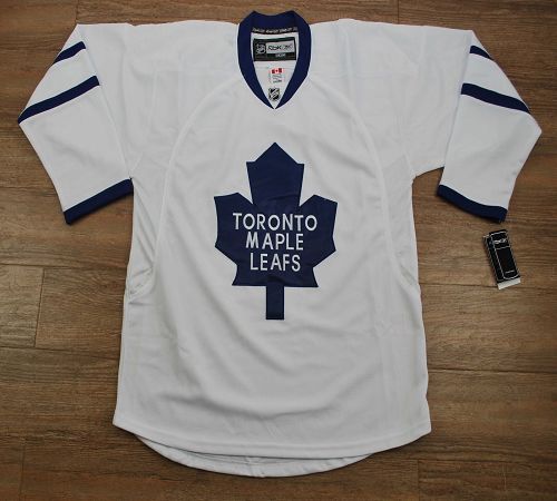 Maple Leafs Blank Stitched White NHL Jersey