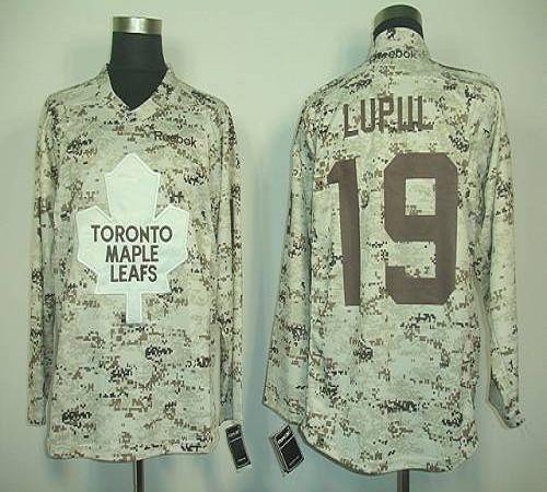 Maple Leafs #19 Joffrey Lupul Camouflage Stitched NHL Jersey