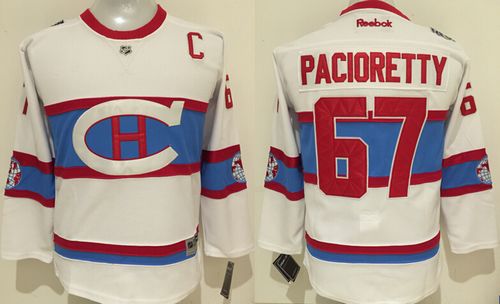 Canadiens #67 Max Pacioretty White 2016 Winter Classic Stitched Youth NHL Jersey