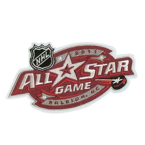 Stitched 2011 NHL All star Game Jersey Patch Raleigh North Carolina Hurricanes