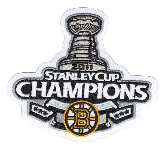 Stitched 2011 NHL Stanley Cup Final Champions Boston Bruins Jersey Patch