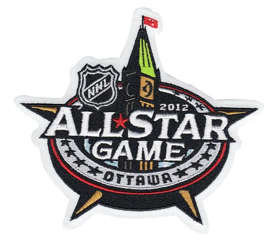 Stitched 2012 NHL All star Game Jersey Patch Ottawa Senators