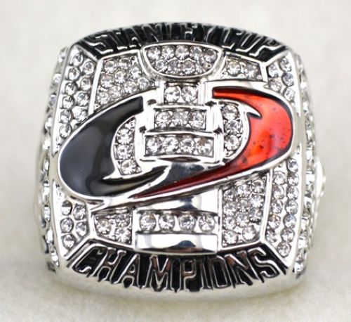 NHL Carolina Hurricanes World Champions Silver Ring