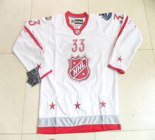 Canucks #33 Henrik Sedin 2012 All Star White Stitched NHL Jersey