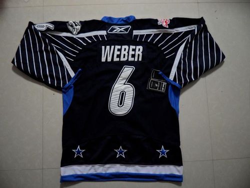 Predators #6 Shea Weber 2011 All Star Stitched Dark Blue NHL Jersey