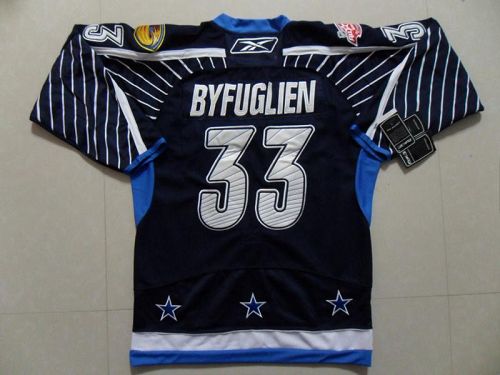 Thrashers #33 Dustin Byfuglien 2011 All Star Stitched Dark Blue NHL Jersey
