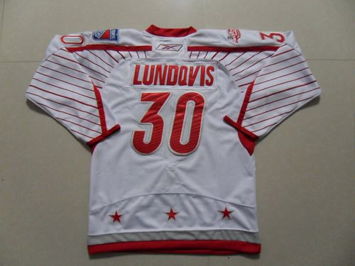 Rangers #30 Henrik Lundqvist 2011 All Star Stitched White NHL Jersey