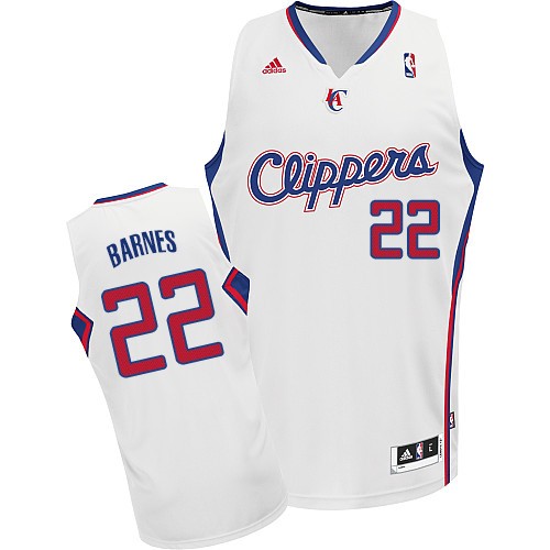 Los Angeles Clippers #22 Matt Barnes Revolution 30 Swingman Home White Jersey