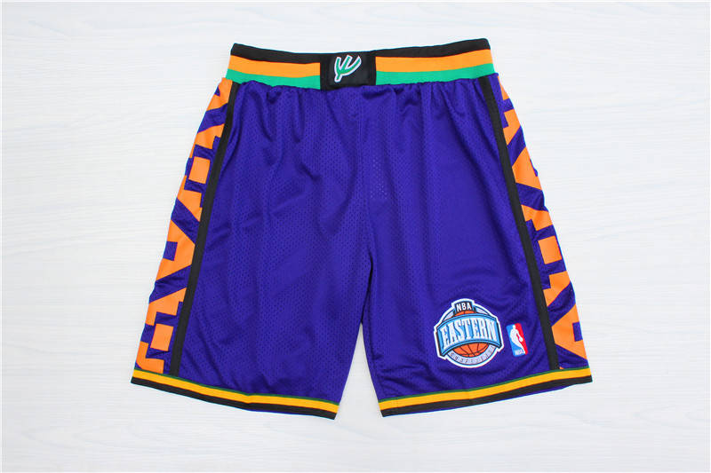 1995 All Star Purple Hardwood Classics Shorts